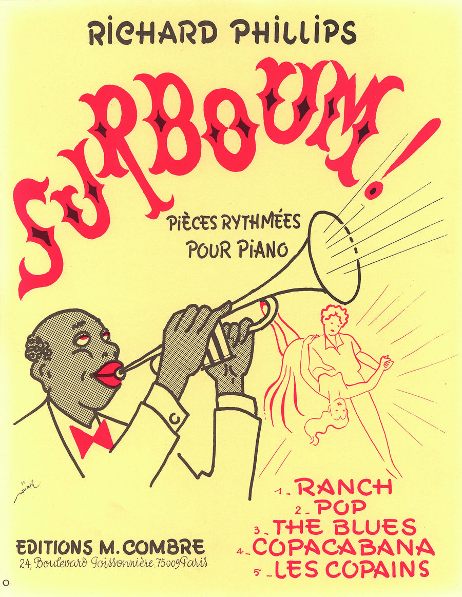 Surboum - partition piano, Richard Phillips