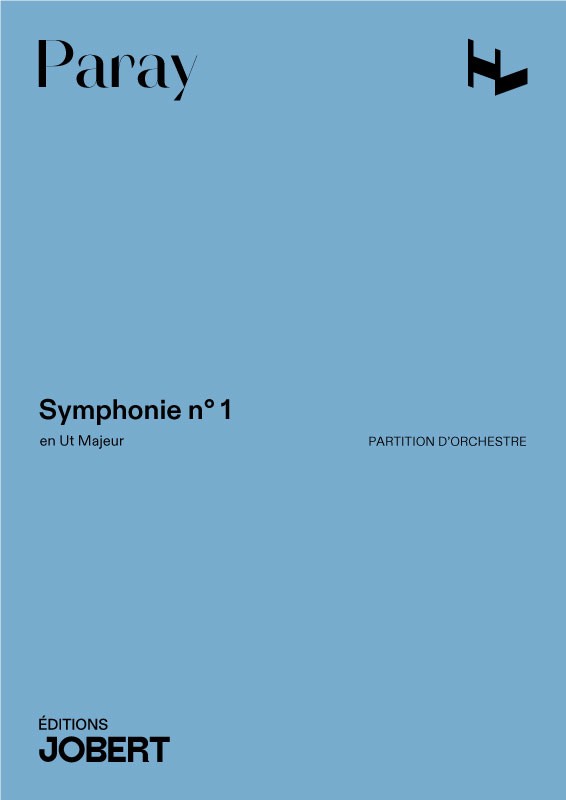 Symphonie n°1 en Ut - partition ensemble, Paul Paray