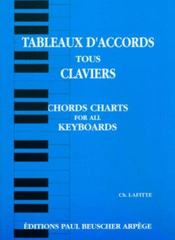 Tableaux d'accords - partition orgue, Charles Lafitte