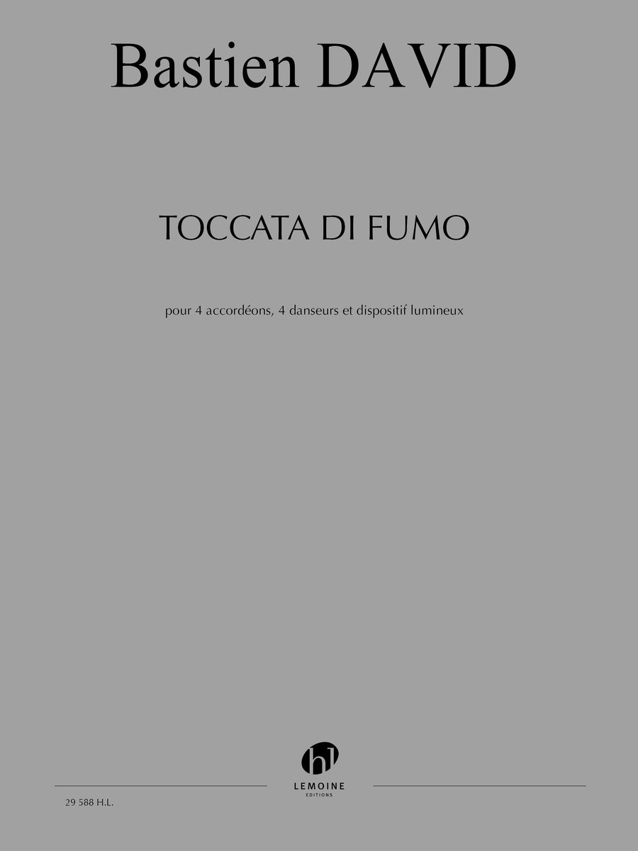 Toccata di Fumo - partition accordéon, Bastien David