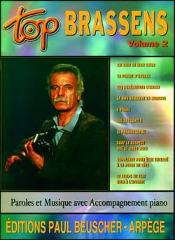 Top Brassens Vol.2 - partition chant, Georges Brassens