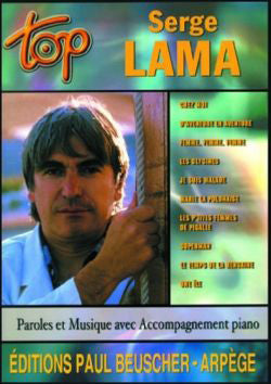 Top Lama - partition chant, Serge Lama