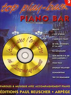 Top Piano Bar Vol.2 - partition chant