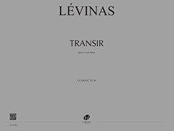Transir - partition percussions, Michaël Levinas