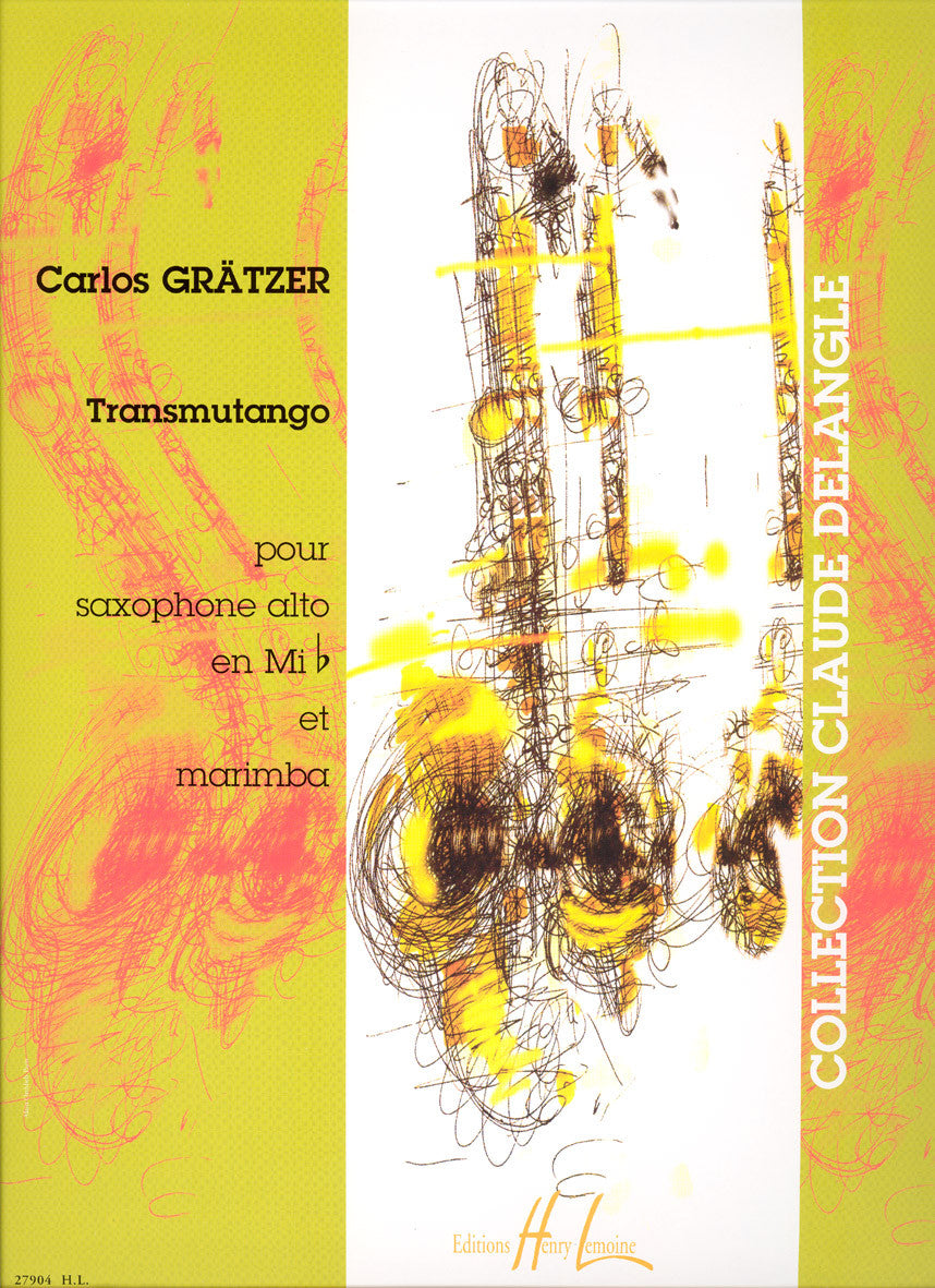 Transmutango - partition saxophone, Carlos Gratzer