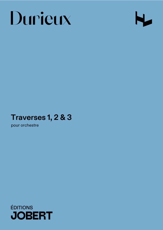 Traverses 1, 2 et 3 - partition, Frédéric Durieux