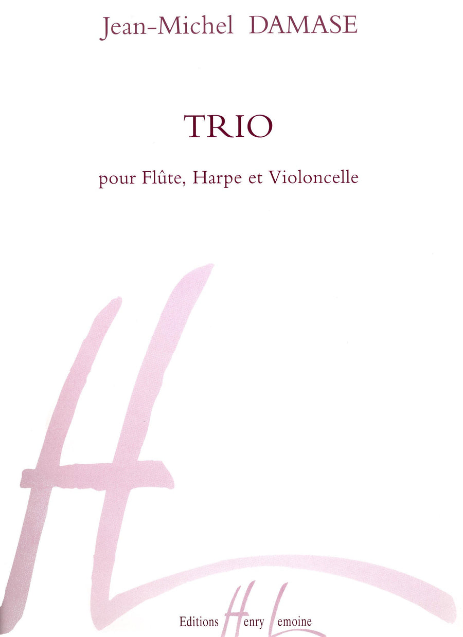 Trio Op.1 - partition flûte, Jean-Michel Damase