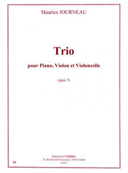 Trio Op.7 - partition piano, Maurice Journeau