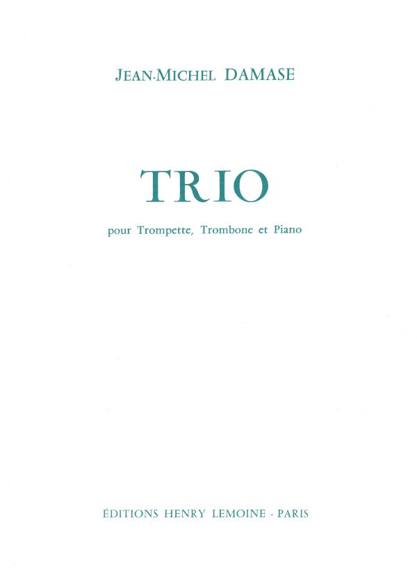 Trio - partition trompette, Jean-Michel Damase