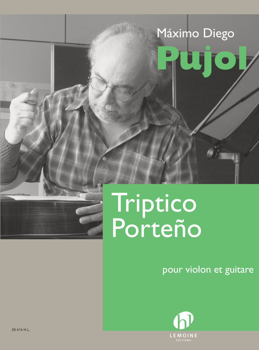 Triptico Porteno - partition violon, Maximo Diego Pujol