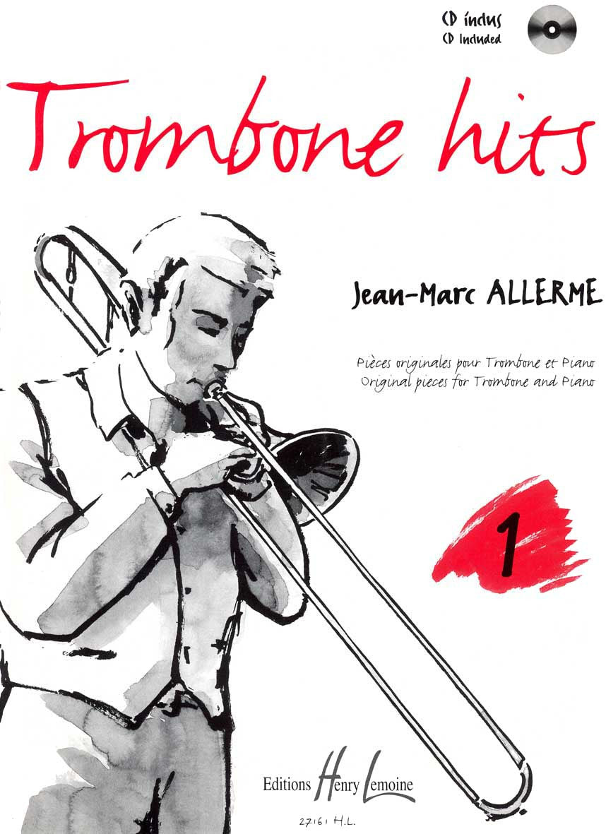 Trombone hits Vol.1 - partition trombone, Jean-Marc Allerme