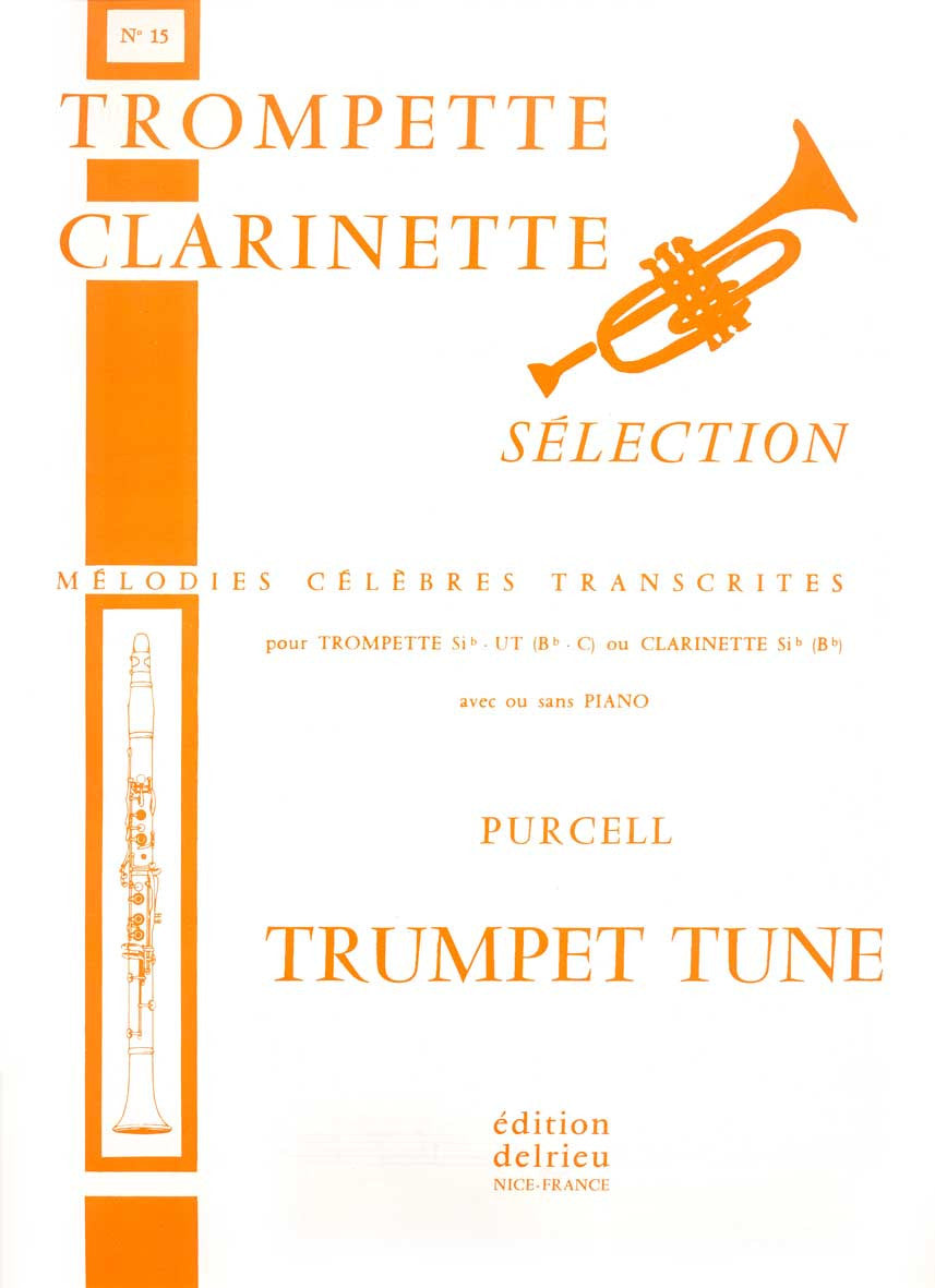 Trumpet tune - partition trompette, Henry Purcell