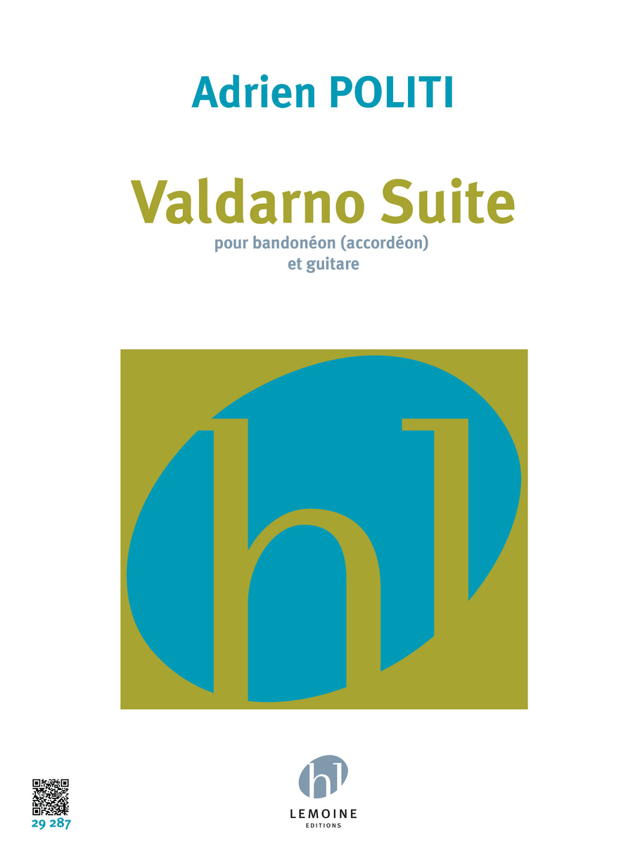 Valdarno Suite - partition accordéon, Adrien Politi