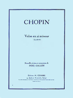 Valse Op.69 n°2 en Si - partition piano, Frédéric Chopin