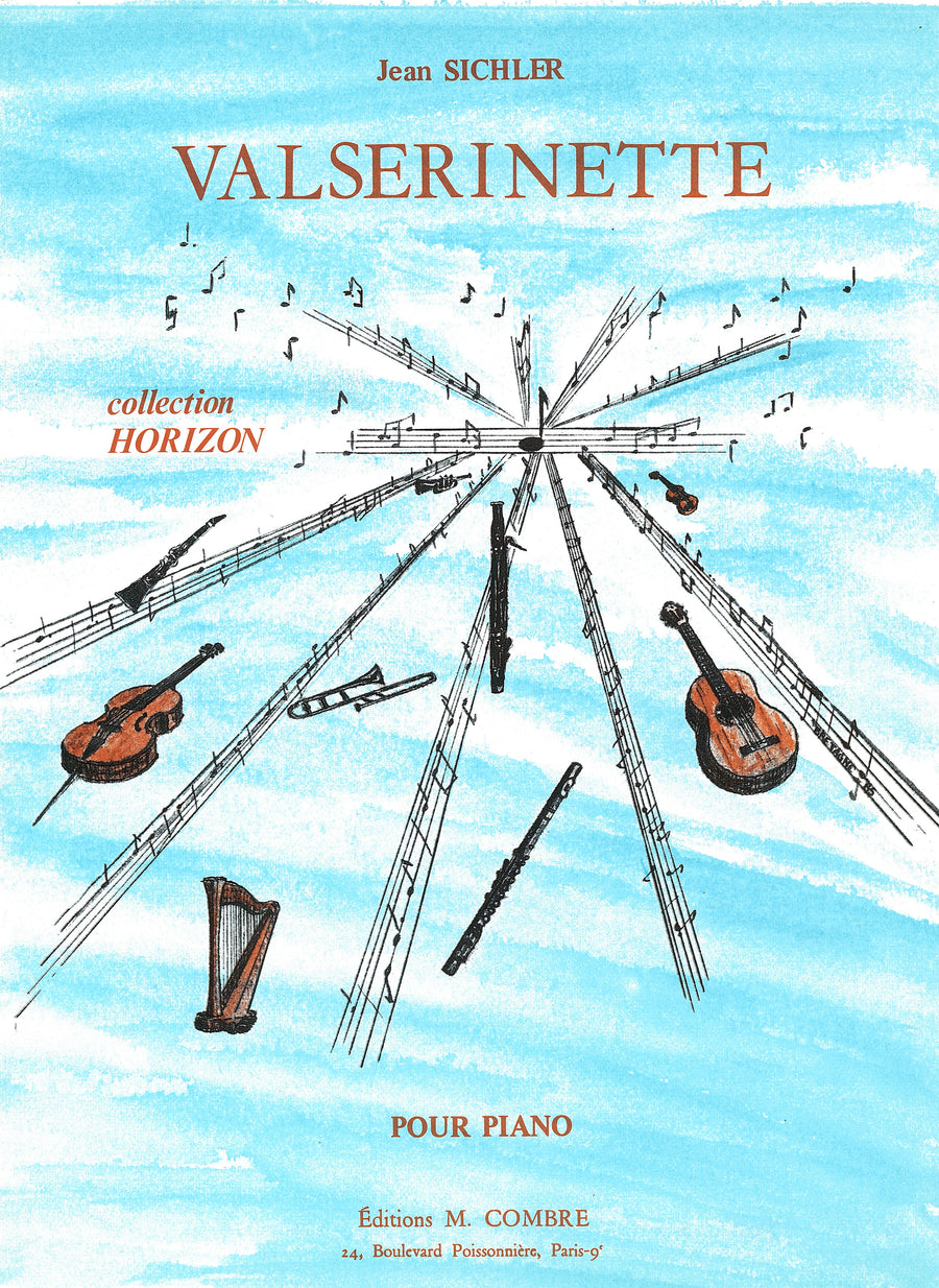 Valserinette - partition piano, Jean Sichler
