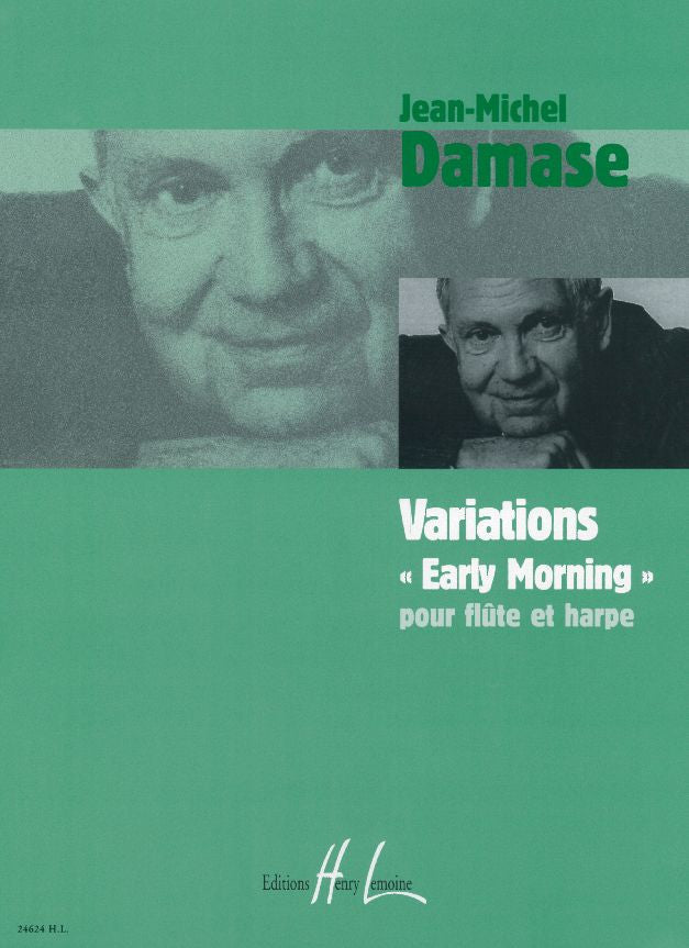 Variations Early Morning - partition flûte, Jean-Michel Damase
