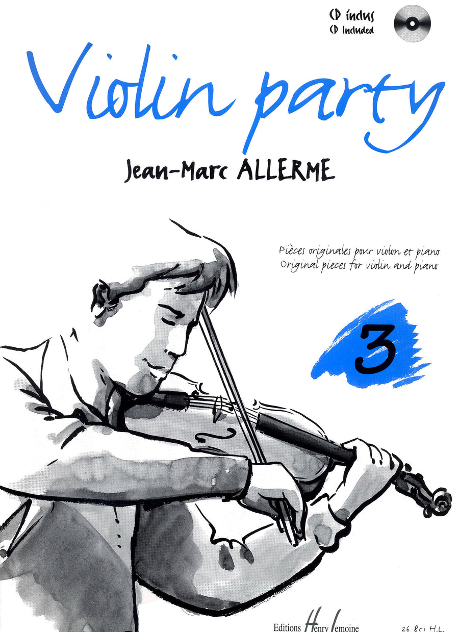 Violin party Vol.3 - partition violon, Jean-Marc Allerme