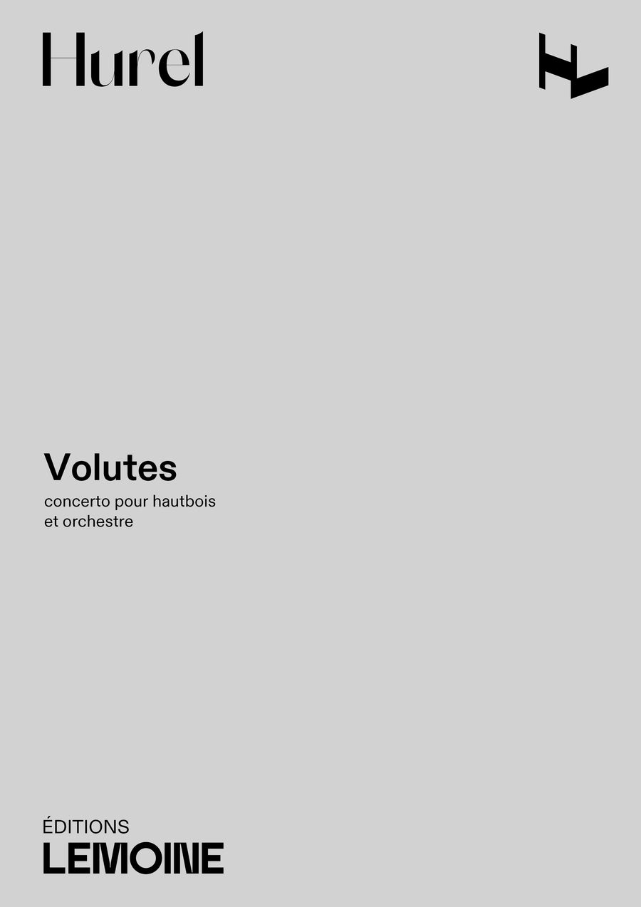 Volutes - partition hautbois, Philippe Hurel