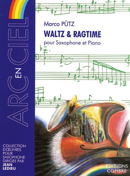 Waltz and ragtime - partition saxophone, Marco Putz