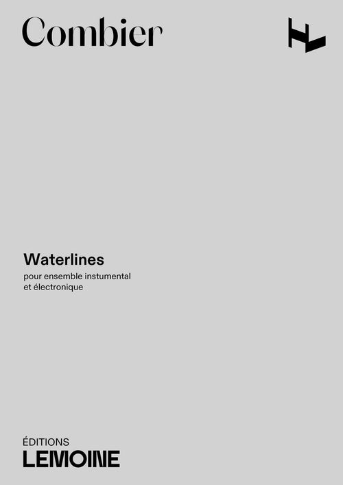 Waterlines - partition ensemble, Jérôme Combier