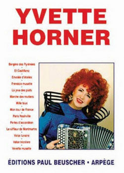 Yvette Horner - partition accordéon, Yvette Horner